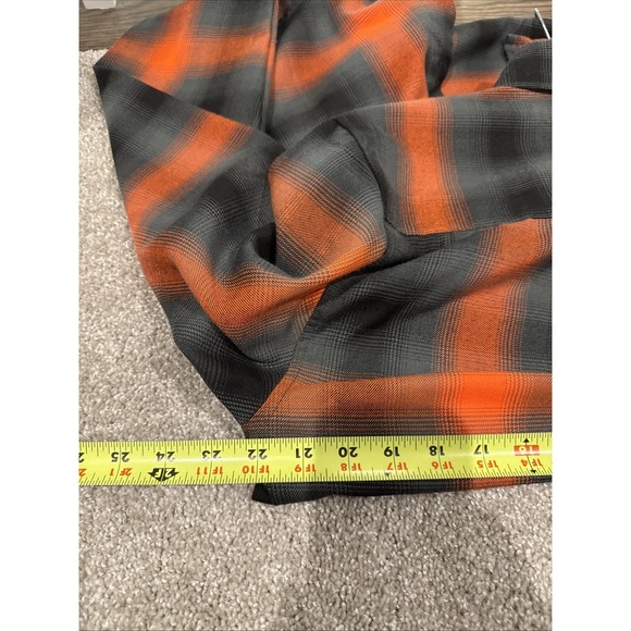 Dixxon Flannel Co. - Medium- The Salem - Pre-owned Excellent condition! Orange - Picture 6 of 8